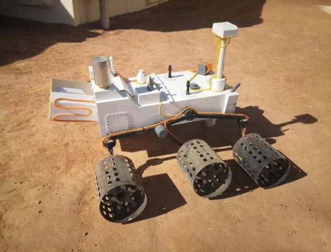 Çin'in Mars Base 1 kampı6
