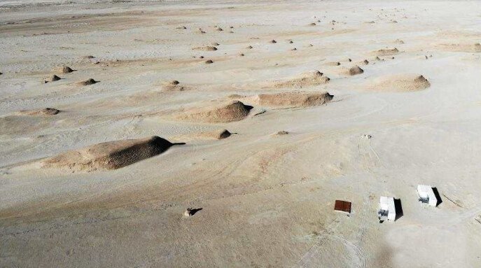 Çin'in Mars Base 1 kampı9