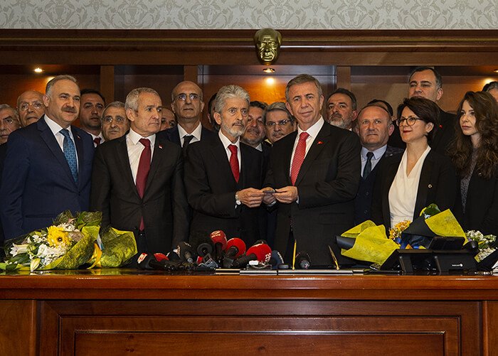 Mansur Yavaş ve Mustafa Tuna