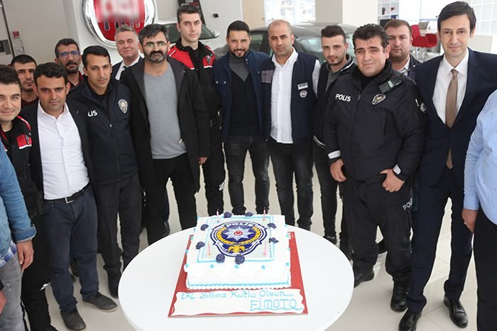 adıyaman polise kutlama