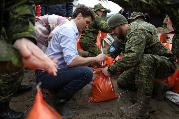 kanada başbakanı trudeau