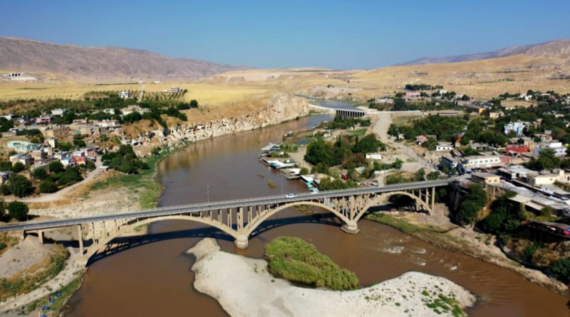Tarihi antik kent Hasankeyf’te sular yükselmeye başladı