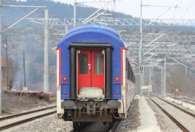 Şehirde bulunan tren istasyonundan herkes bihaber