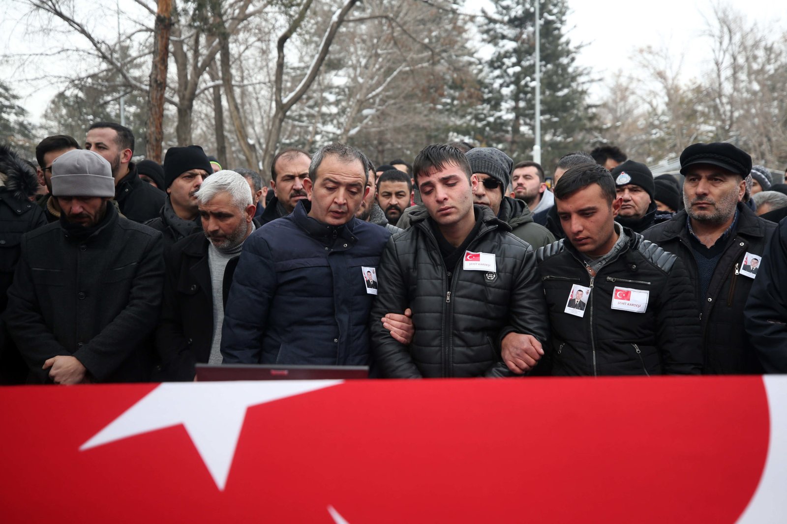 İdlib şehitleri memleketlerinden uğurlanıyor