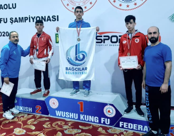 Bağcılar Belediyesi sporcuları, Kung Fu’cular Türkiye şampiyonu oldu
