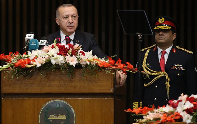 Cumhurbaşkanı Erdoğan Pakistan Ulusal Meclisi'nde konuştu