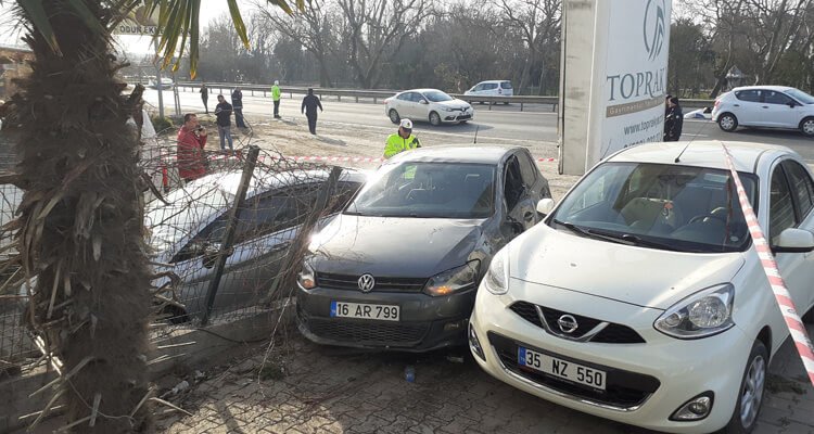 Silivri'de korkunç kaza