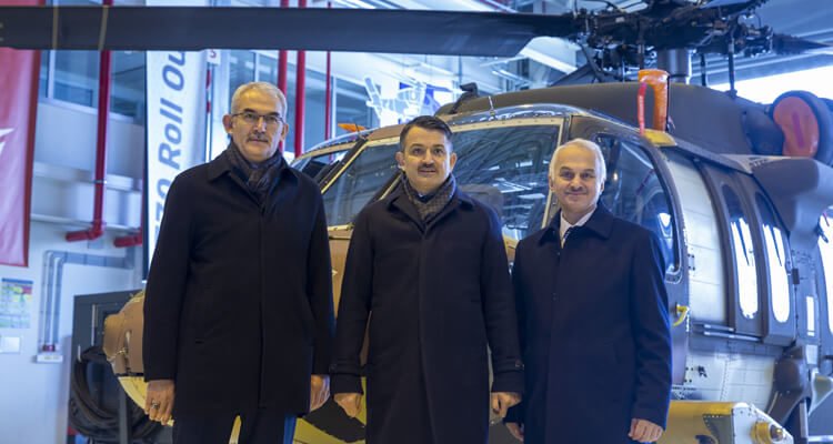 Tarım ve Orman Bakanı: "TUSAŞ'tan ilk T70 yönetim helikopterlerimizi önümüzdeki yıl teslim alacağız"