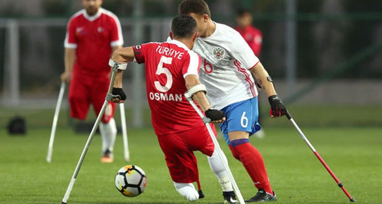 Avrupa'da ampute futbol Türkiye'den sorulur