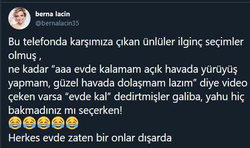 Berna Laçin'den şarkıcı Murat Boz'a gönderme!