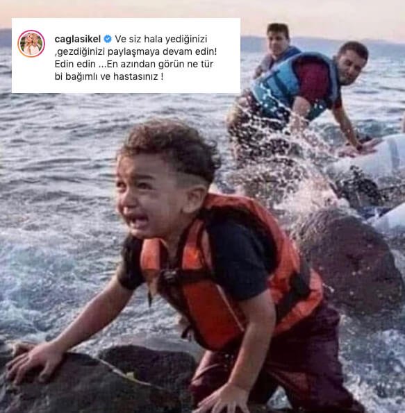 Çağla Şıkel paylaşımlara isyan etti!