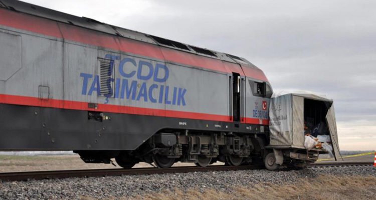 Afyonkarahisar'da 15 Şubatta gerçekleşen tren kazasının görüntüleri ortaya çıktı