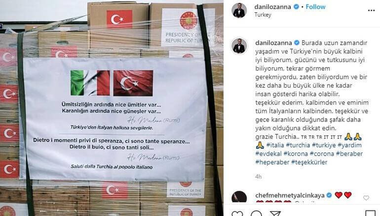 İtalyan şef Danilo Zanna: Türkiye nasıl harika olduğunu gösterdi