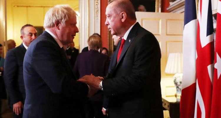 Erdoğan'dan Johnson'a mektup