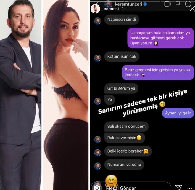 Kerem Tunçeri'ye şok! Aslı Enver'le adı çıktı, sırları döküldü!