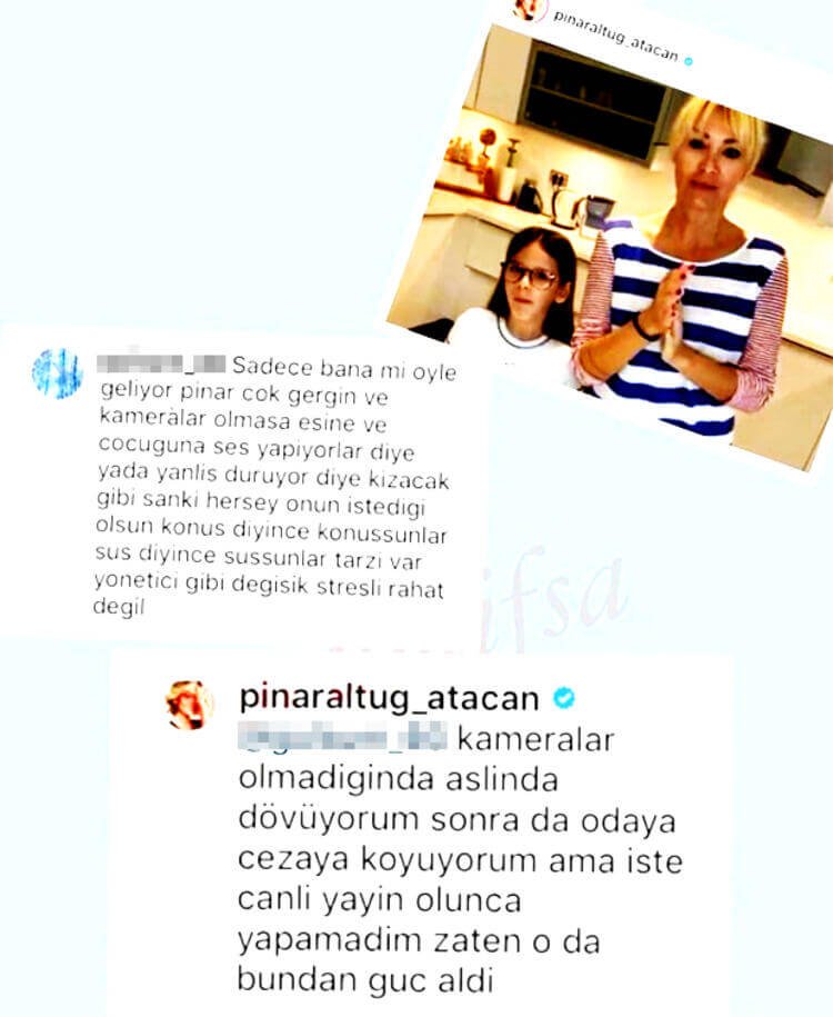 Pınar Altuğ: Kameralar olmadığında dövüyorum!