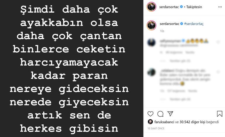 Demet Akalın'dan Serdar Ortaç'a sert cevap!